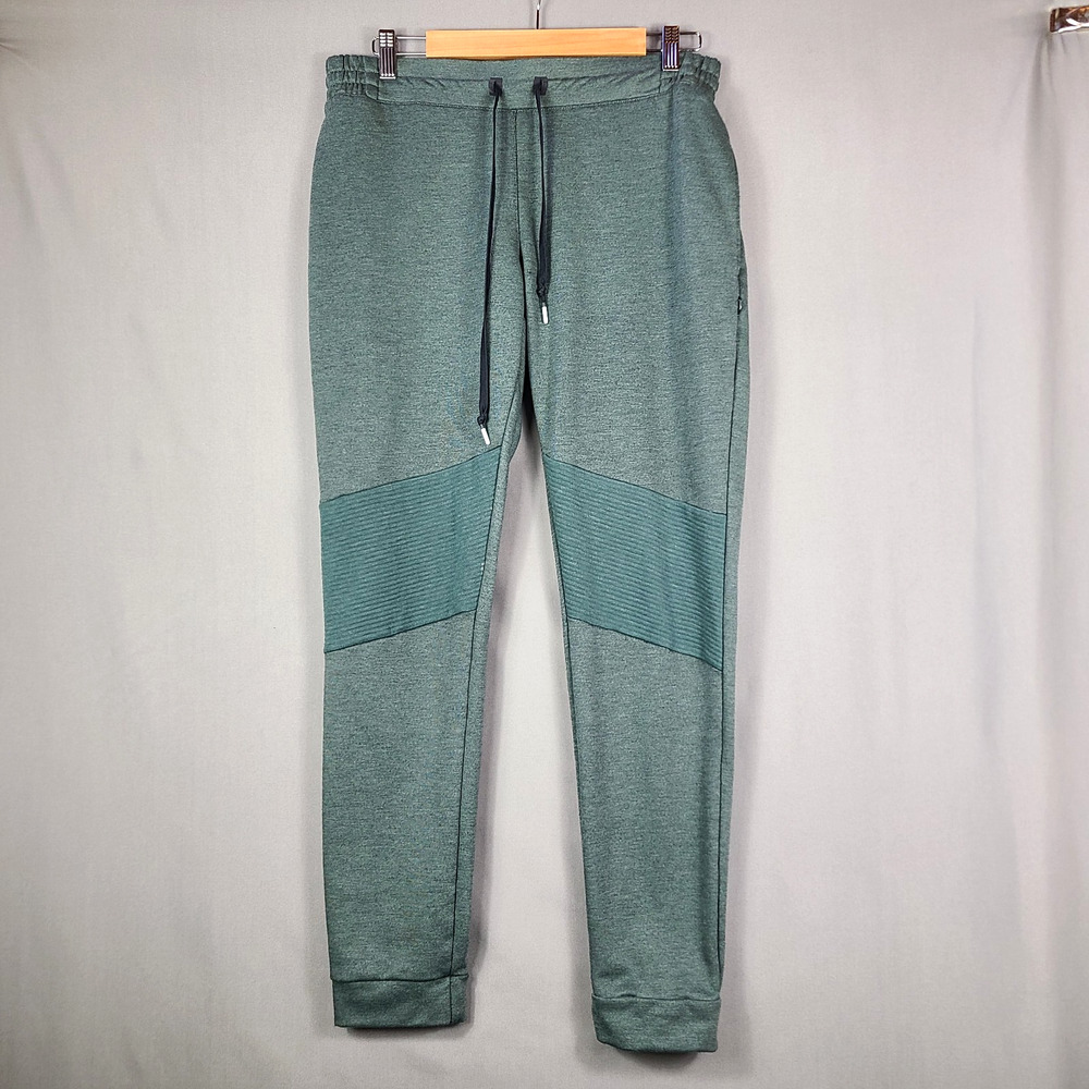 On Cloud Run On Sweatpants Green Joggers Lounge Athleisure Training Gym Mens L
